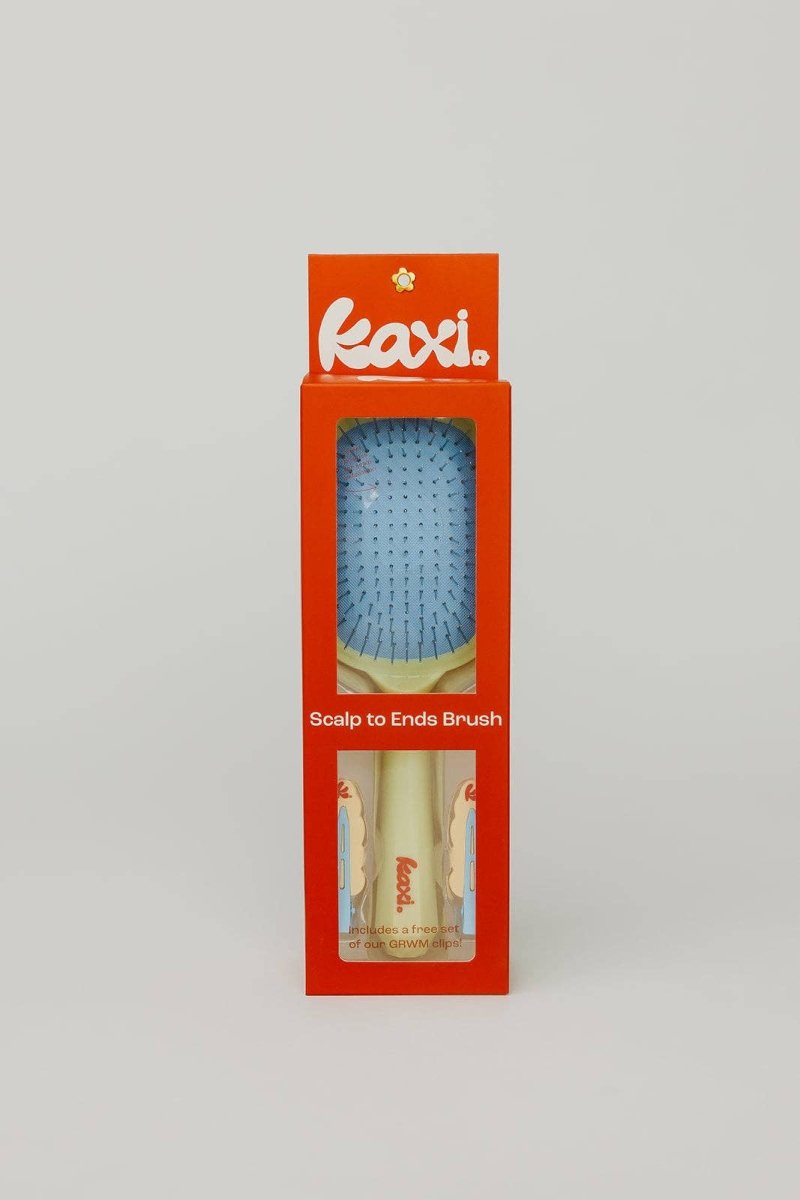 Brosse à Cheveux Scalp to Ends Jaune Kaxi - Ex-voto