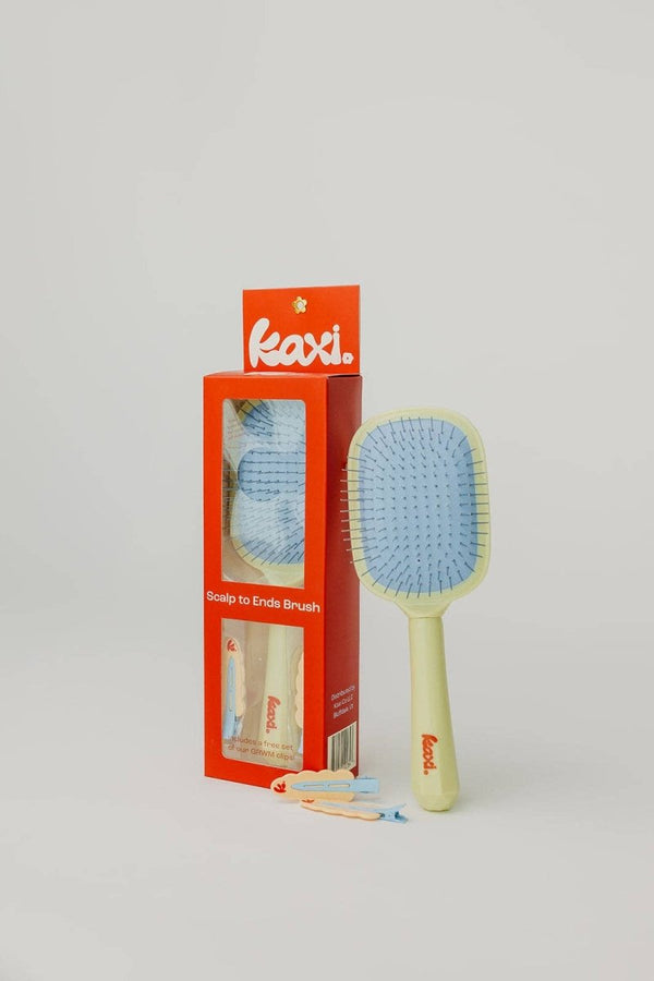 Brosse à Cheveux Scalp to Ends Jaune Kaxi - Ex-voto