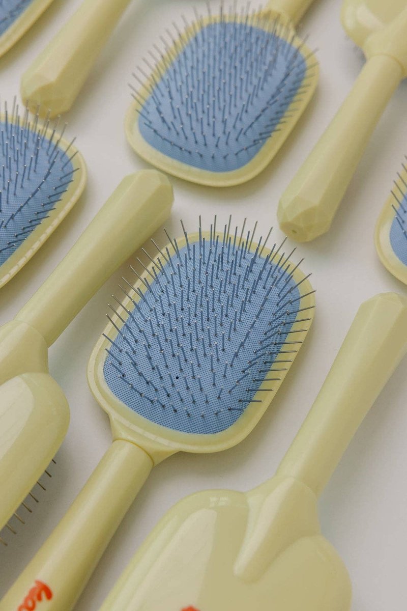 Brosse à Cheveux Scalp to Ends Jaune Kaxi - Ex-voto