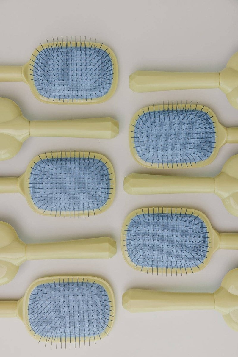 Brosse à Cheveux Scalp to Ends Jaune Kaxi - Ex-voto