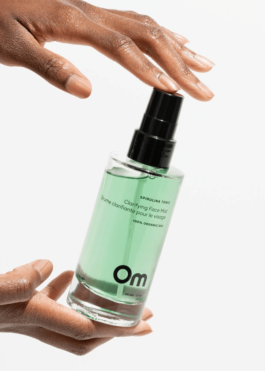 Brume Clarifiante à la Spiruline pour le Visage 105ml Om Organics - Ex - voto
