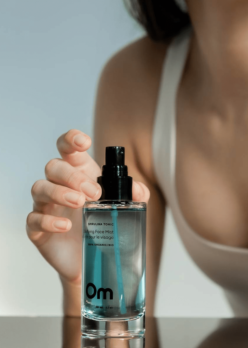 Brume Clarifiante à la Spiruline pour le Visage 105ml Om Organics - Ex - voto
