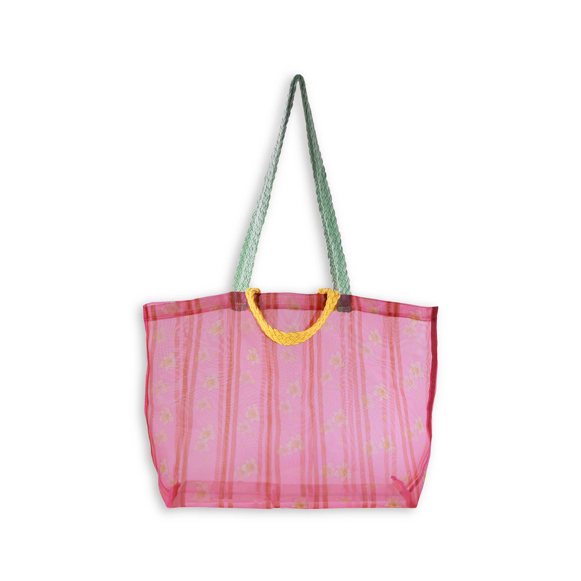 Ban.do Striped and Floral Mesh Grocery Bag