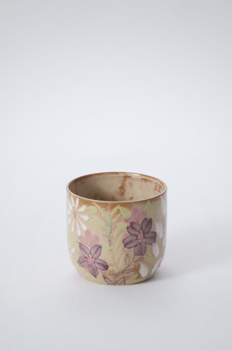 Cache - Pot Bloomlet 5.25 x 4.75 AD - Ex - voto