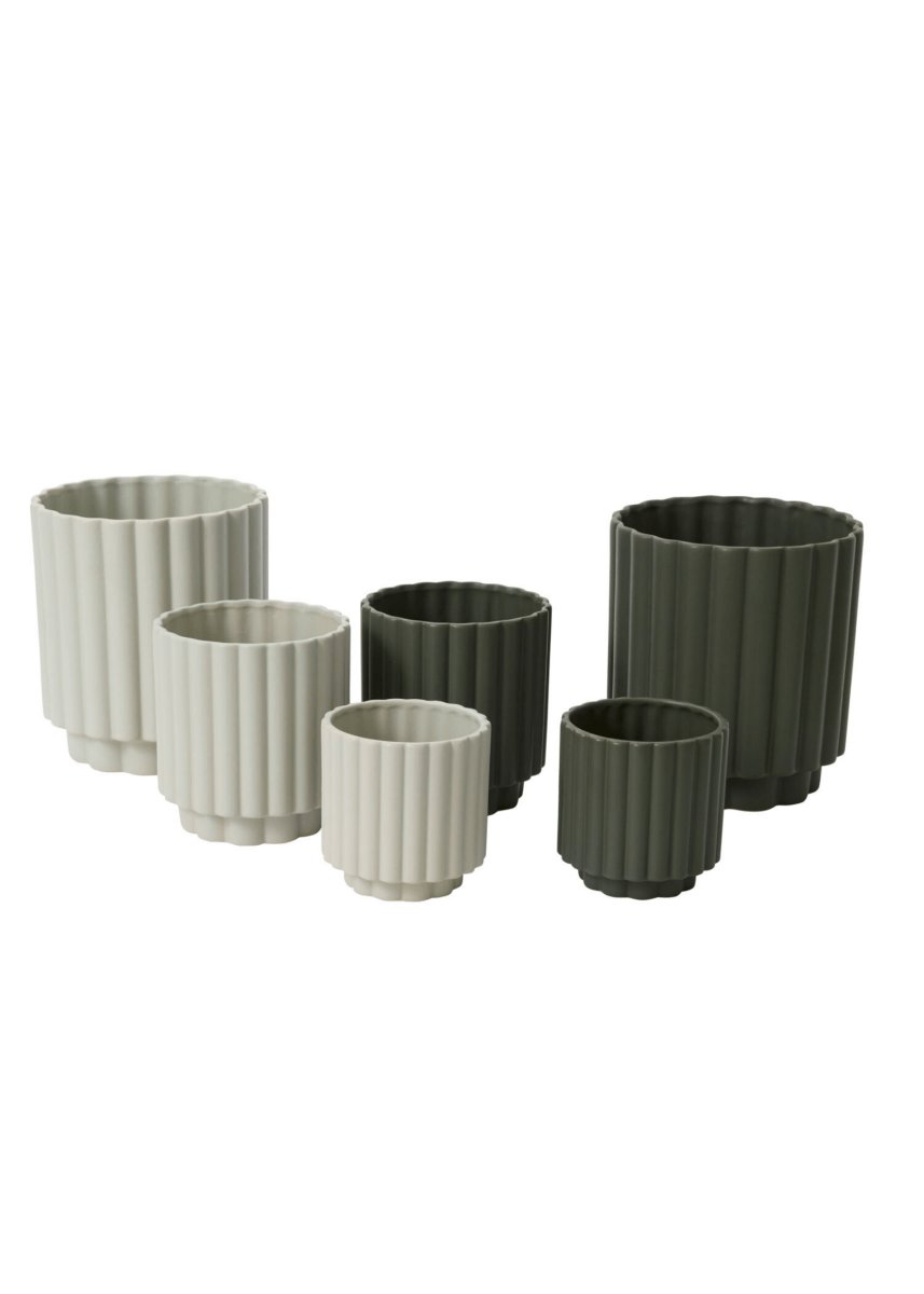 Cache - Pot Carmen 7.25 x 8.25 AD Bleu Clair - Ex - voto