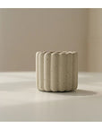 Cache Pot Petit Blanc Texturé (plusieurs motifs disponibles) EVC - Ex - voto