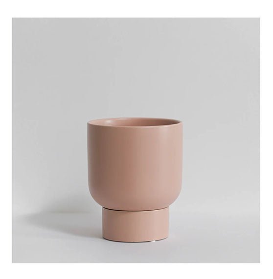 Cache Pot Petit Glacé avec Soucoupe EVC - Ex - voto