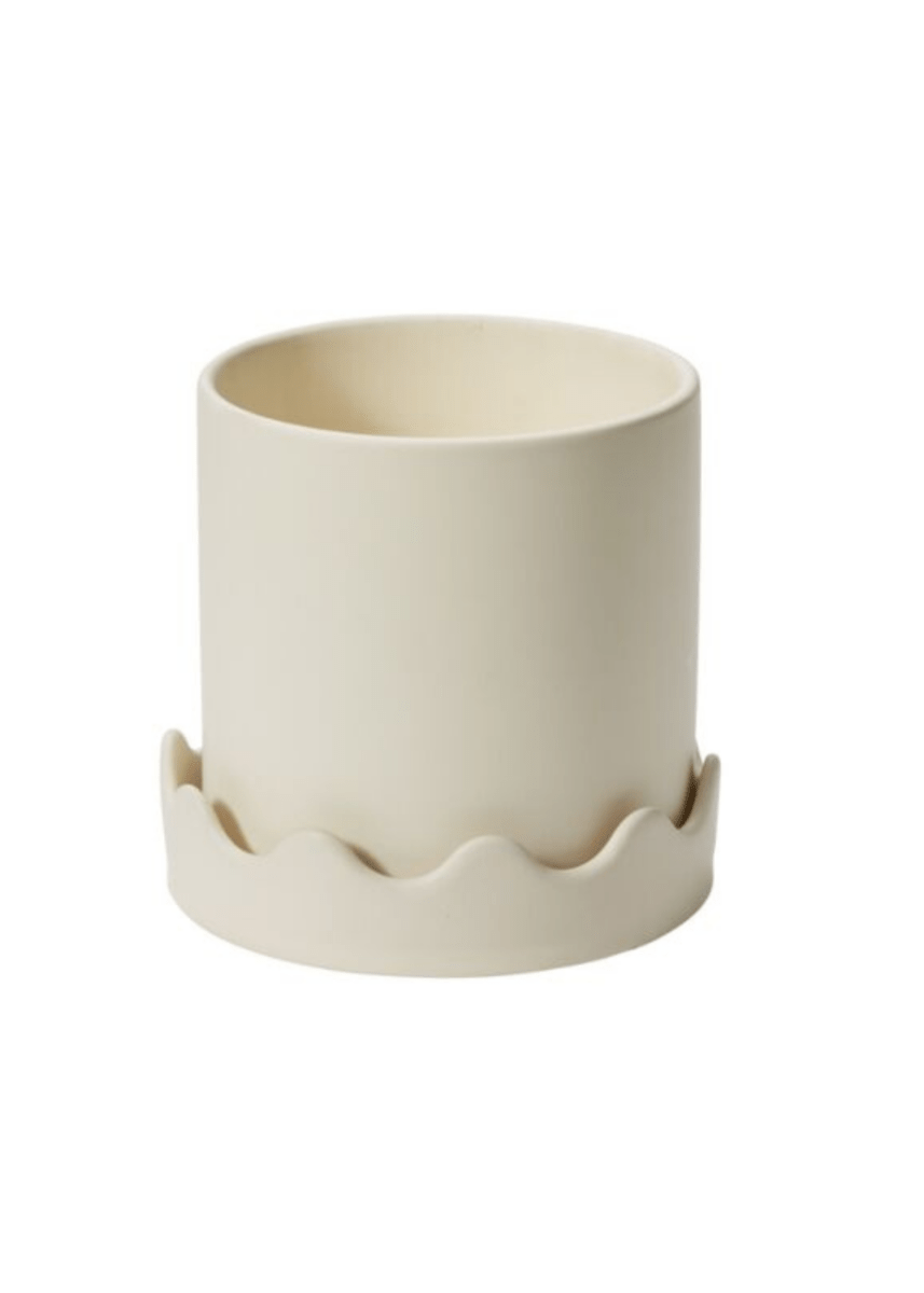 Cache - Pot Pissaro Blanc - Cassé 6 x 5.75 AD - Ex - voto