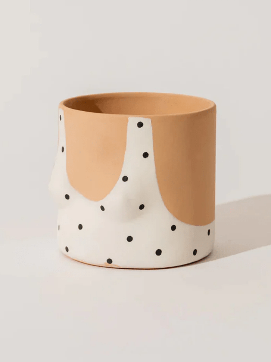 Cache - Pot Polka Dots Clair Group Partner - Ex - voto