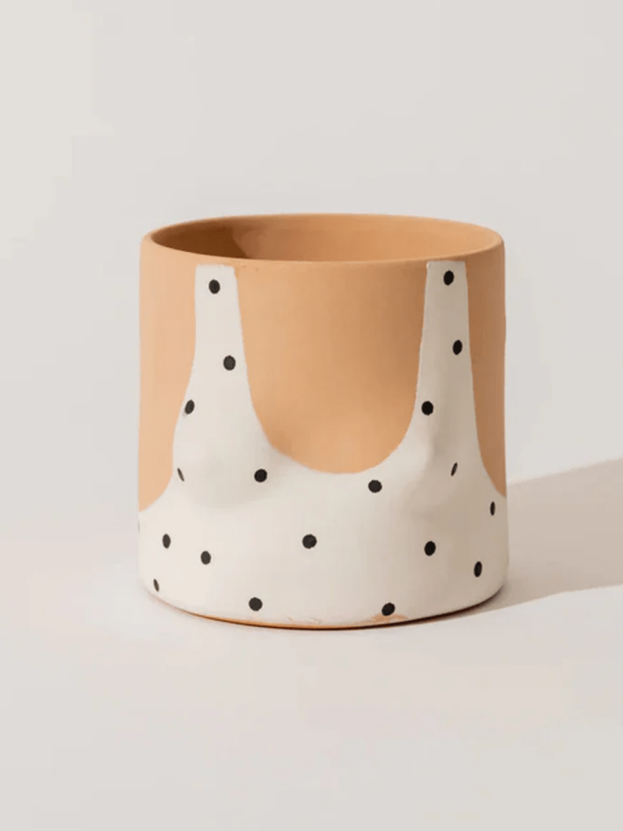 Cache - Pot Polka Dots Clair Group Partner - Ex - voto