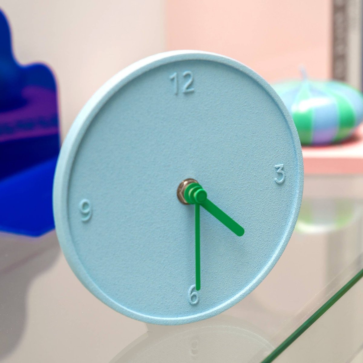 Cadran Bleu pâle et Vert Helio Ferretti - Ex - voto