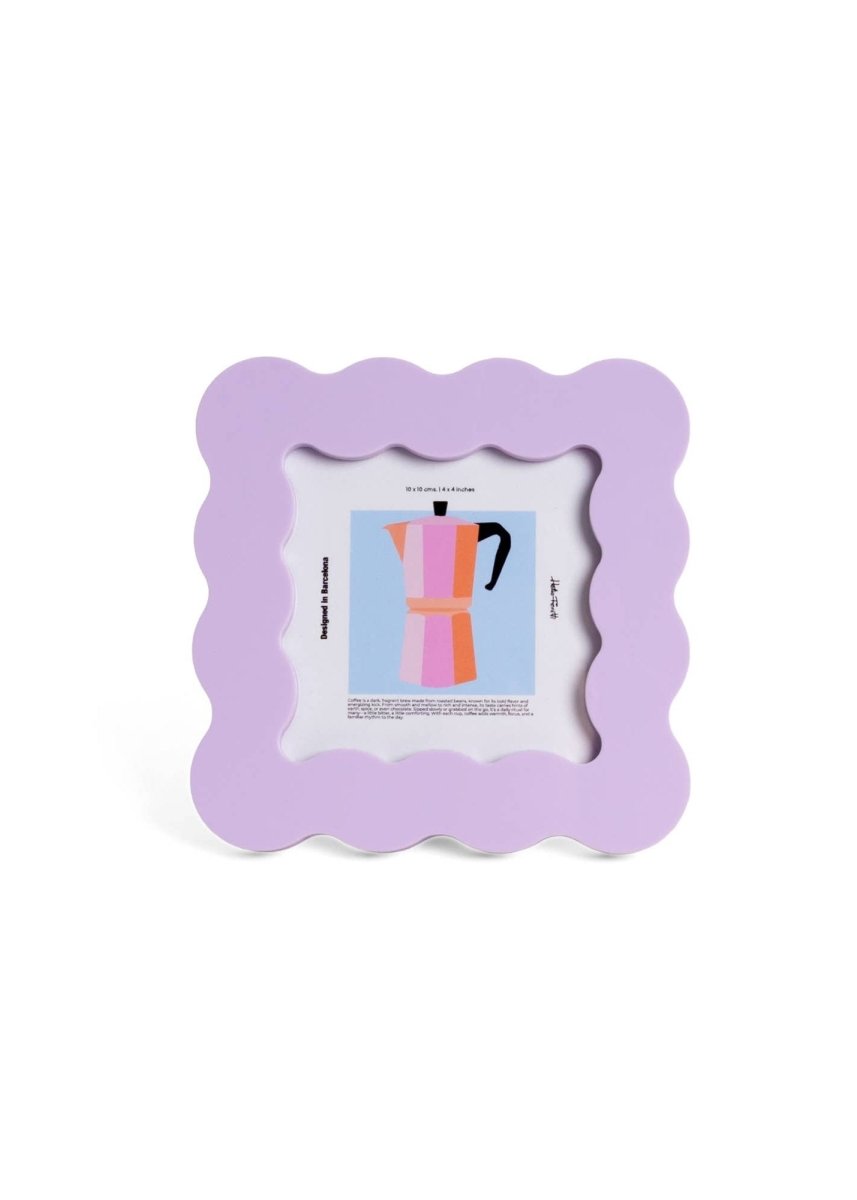 Cadre Photo Pétales H.Ferretti Lilas - Ex - voto