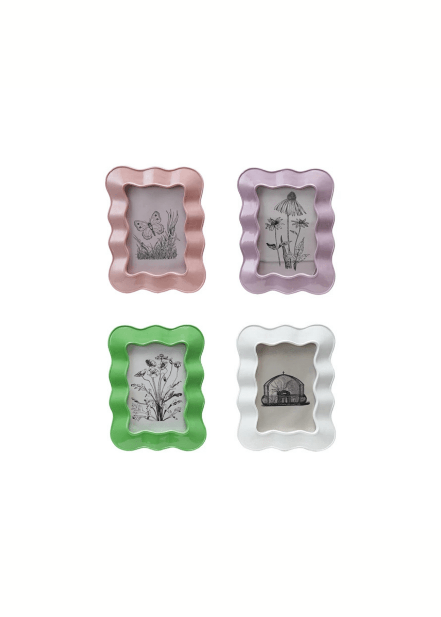 Cadre Photo Wavy 4 x 6 Ccoop - Ex - voto