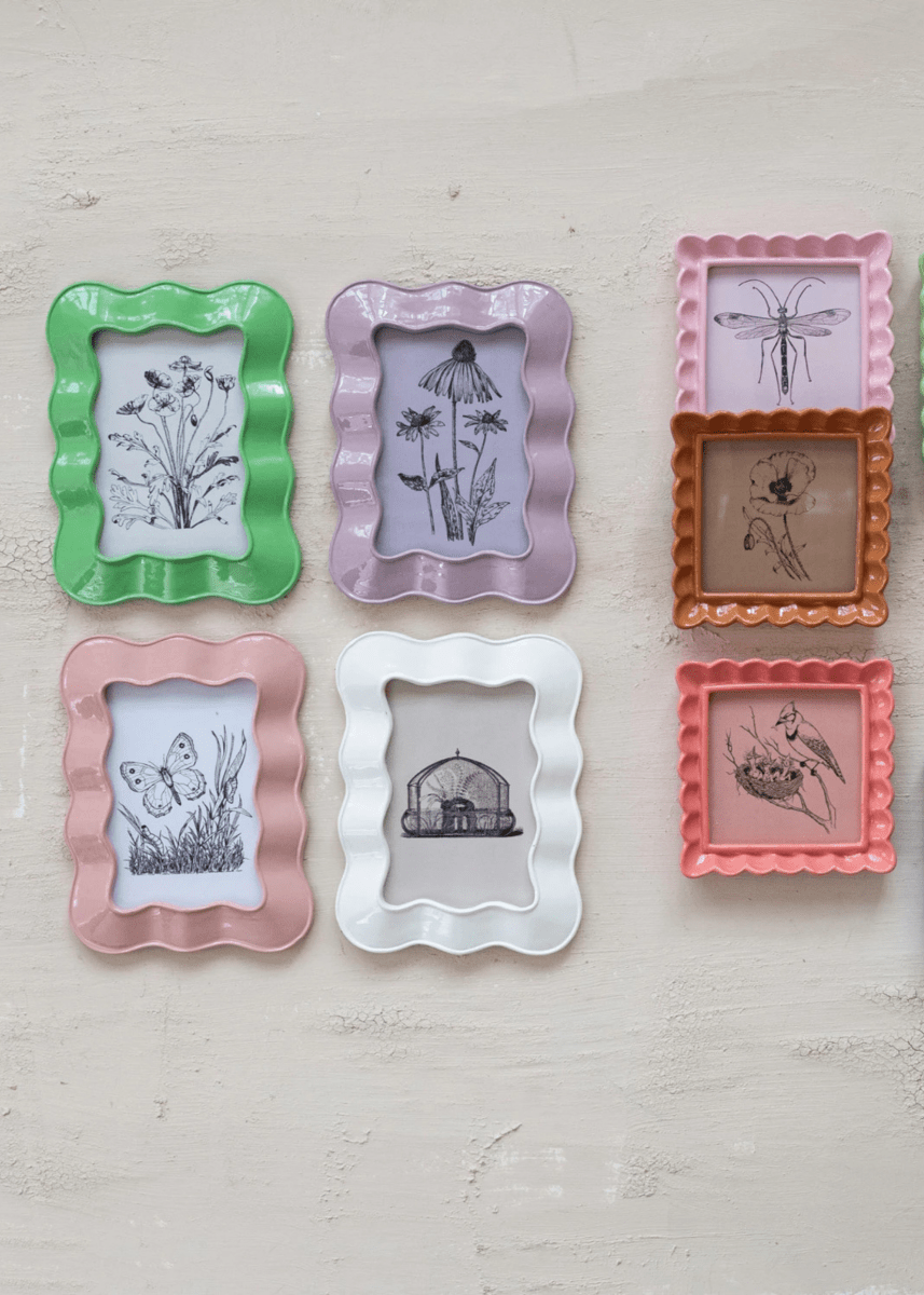 Cadre Photo Wavy 4 x 6 Ccoop - Ex - voto