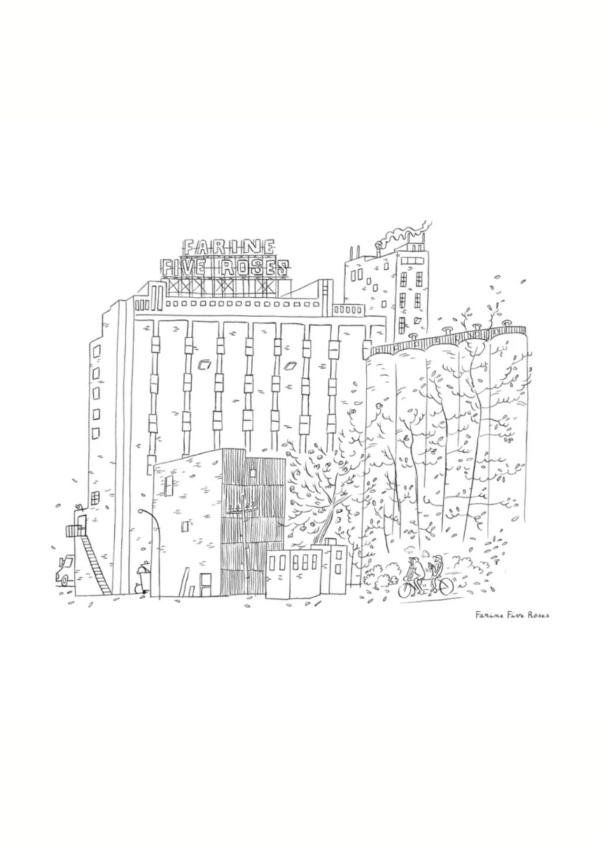 Cahier a colorier Montréal par Paperole - Ex - voto
