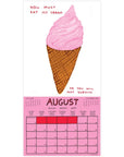 Calendrier 2026 D. Shrigley - Ex - voto