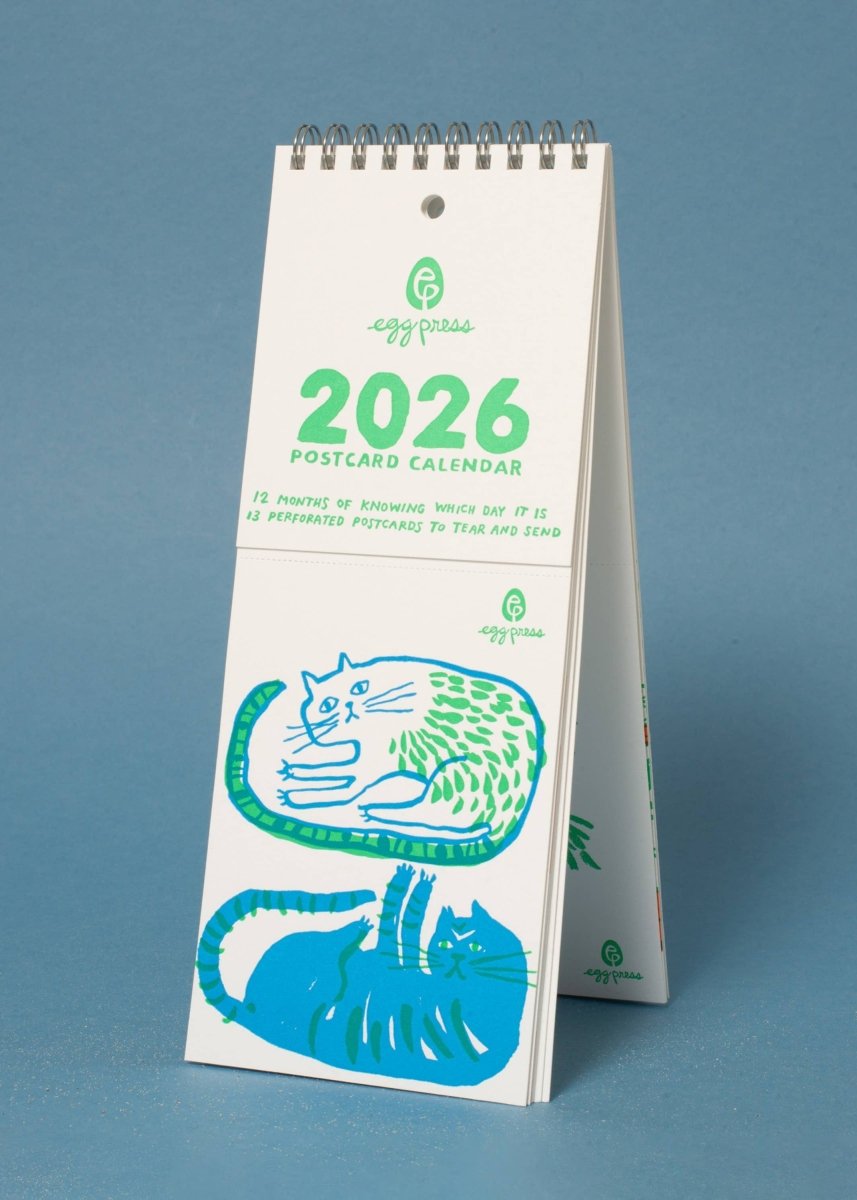 Calendrier 2026 Egg Press - Ex - voto