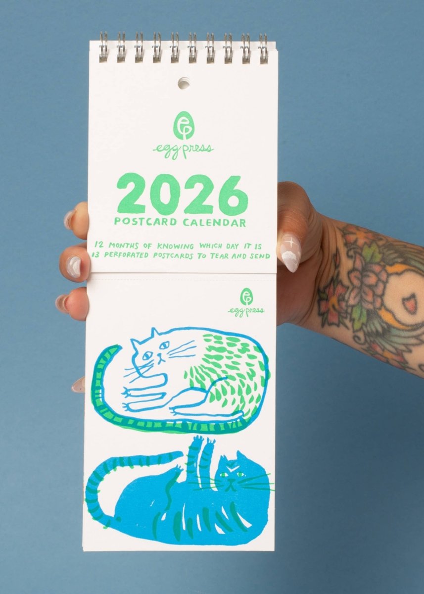 Calendrier 2026 Egg Press - Ex - voto