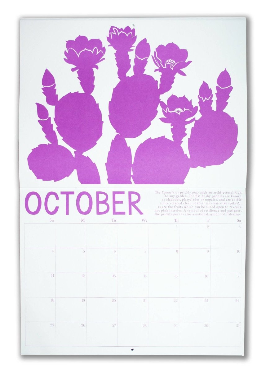 Calendrier 2026 High Desert Plants Banquet - Ex - voto