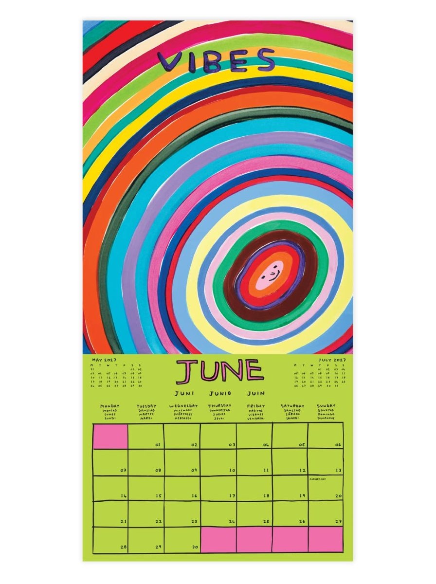 Calendrier 2027 David Shrigley - Ex-voto