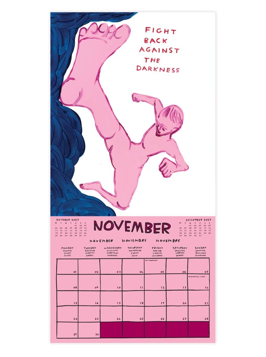 Calendrier 2027 David Shrigley - Ex-voto