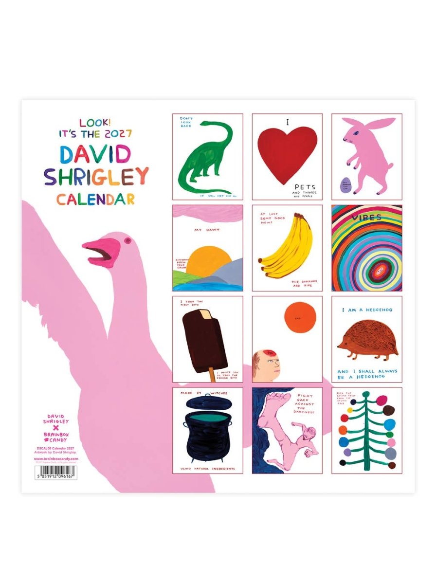 Calendrier 2027 David Shrigley - Ex-voto