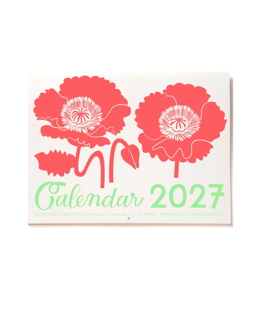 Calendrier 2027 Plantes Médicinales Banquet Atelier - Ex-voto