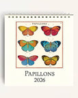 Calendrier de Bureau 2026 Papillons Cavallini - Ex - voto