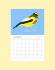 Calendrier Oiseaux 2026 Charlotte Parent - Ex - voto