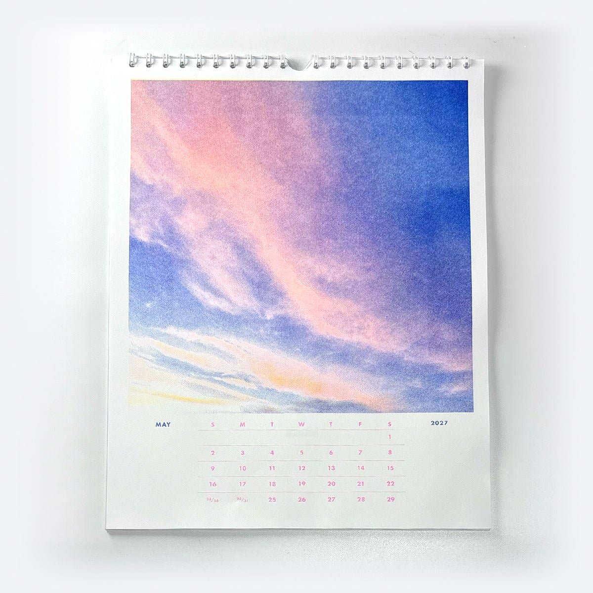 Calendrier Riso Couchers de Soleil 2027 Next Chapter Studio - Ex-voto
