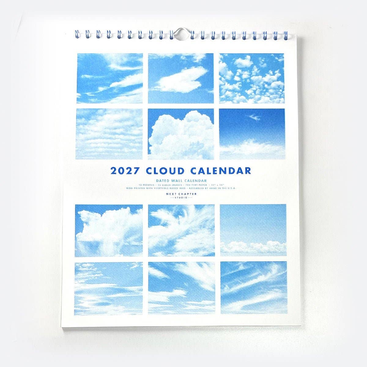 Calendrier Riso Nuages 2027 Next Chapter Studio - Ex-voto
