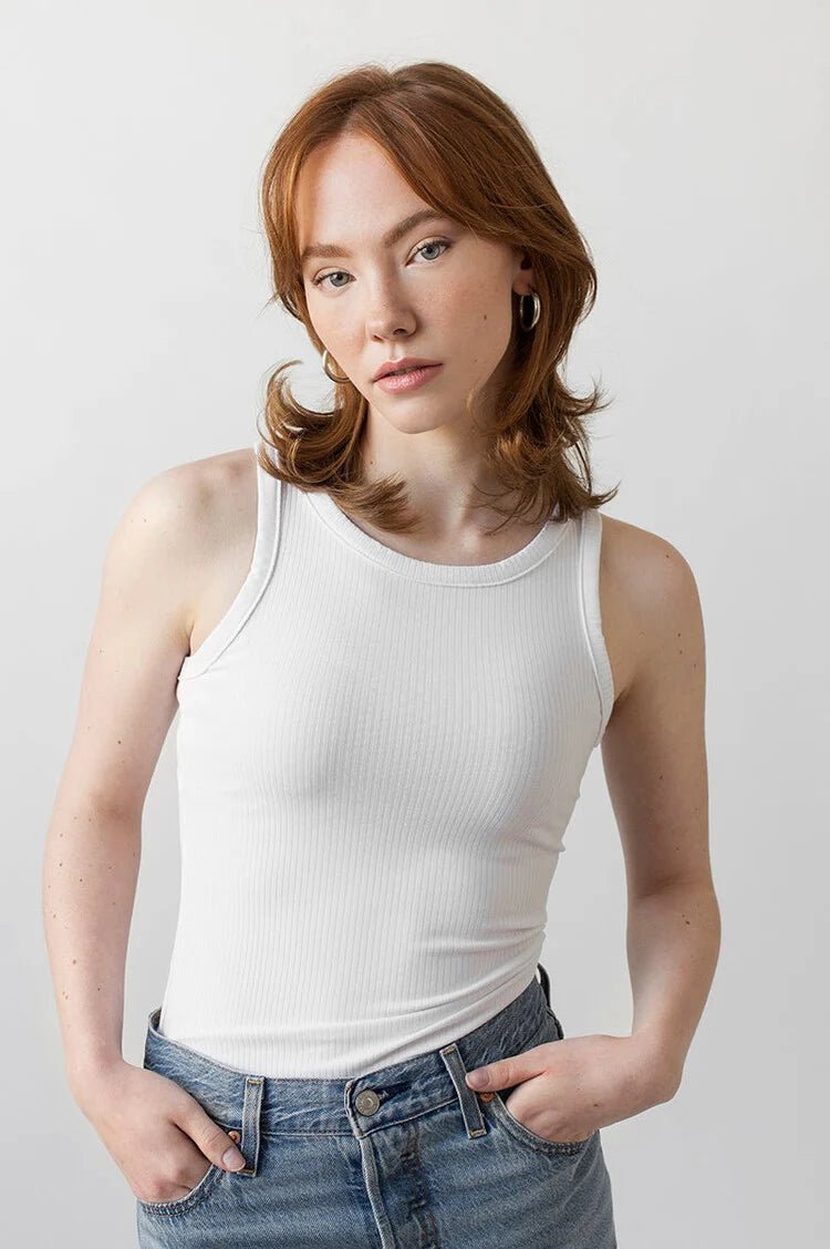 Camisole Dailystory Jane Blanche SOLDE - Vente Finale - Ex - voto