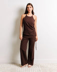 Camisole en Lin Terri Cacao Kuwalla - Ex - voto