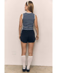 Camisole Rayée Bleu et Blanc The Blank Lab - Ex - voto