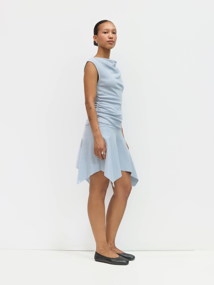 Camisole Rayée Rumi Bleu et Blanc Mod Ref - Ex - voto