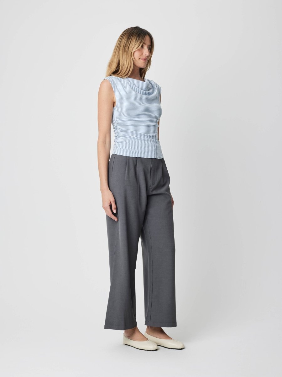 Camisole Rayée Rumi Bleu et Blanc Mod Ref - Ex - voto