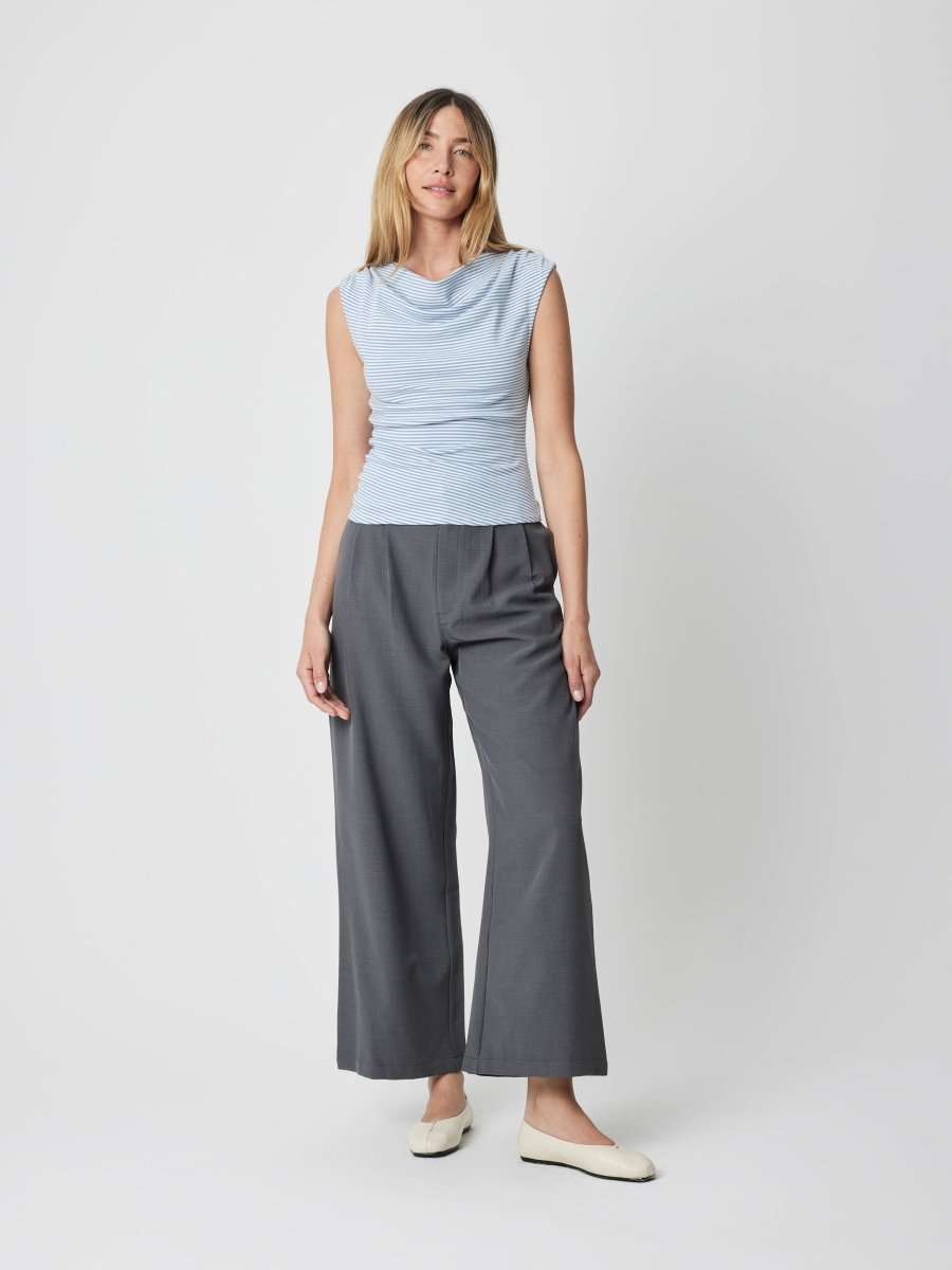 Camisole Rayée Rumi Bleu et Blanc Mod Ref - Ex - voto
