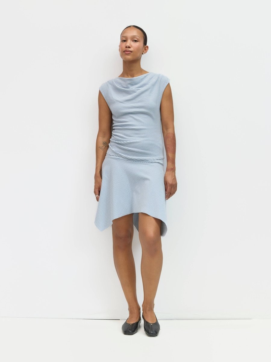 Camisole Rayée Rumi Bleu et Blanc Mod Ref - Ex - voto