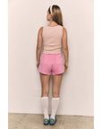 Camisole Rose Couture Contrastée The Blank Lab - Ex - voto