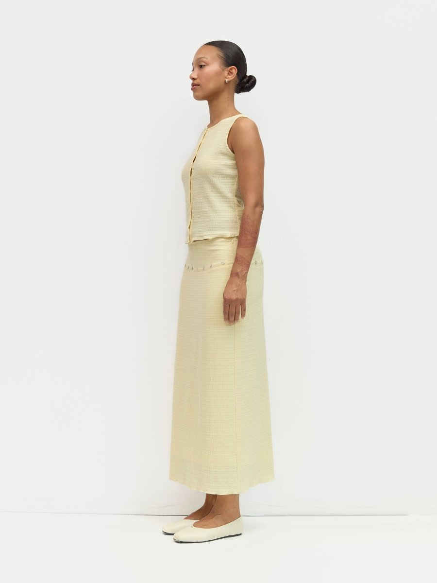 Camisole Roxy Jaune Beurre Mod Ref - Ex - voto