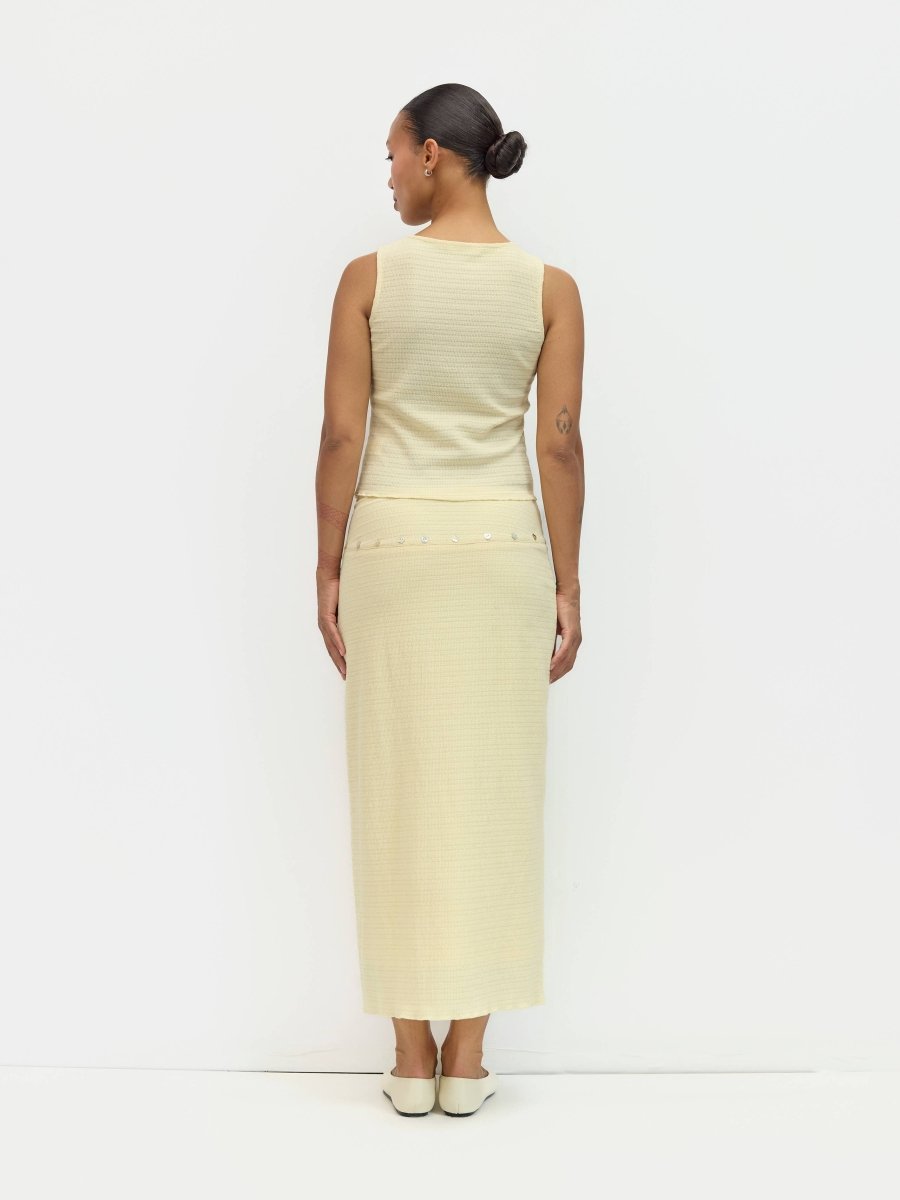 Camisole Roxy Jaune Beurre Mod Ref - Ex - voto