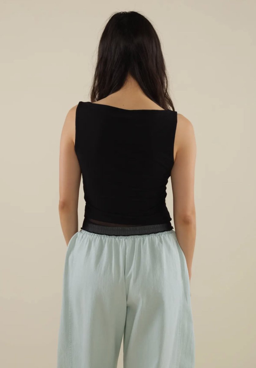 Camisole Russ NLT Noire - Ex - voto
