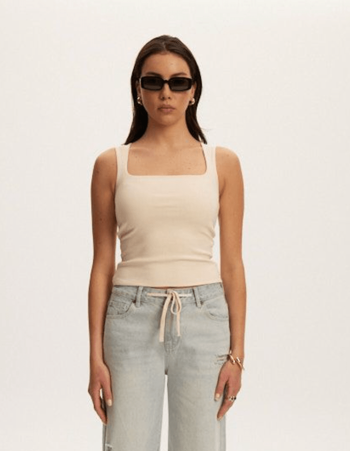 Camisole Scarlett Crème Kuwalla - Ex - voto