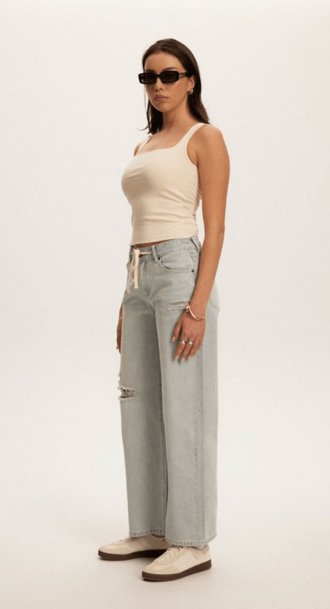 Camisole Scarlett Crème Kuwalla - Ex - voto