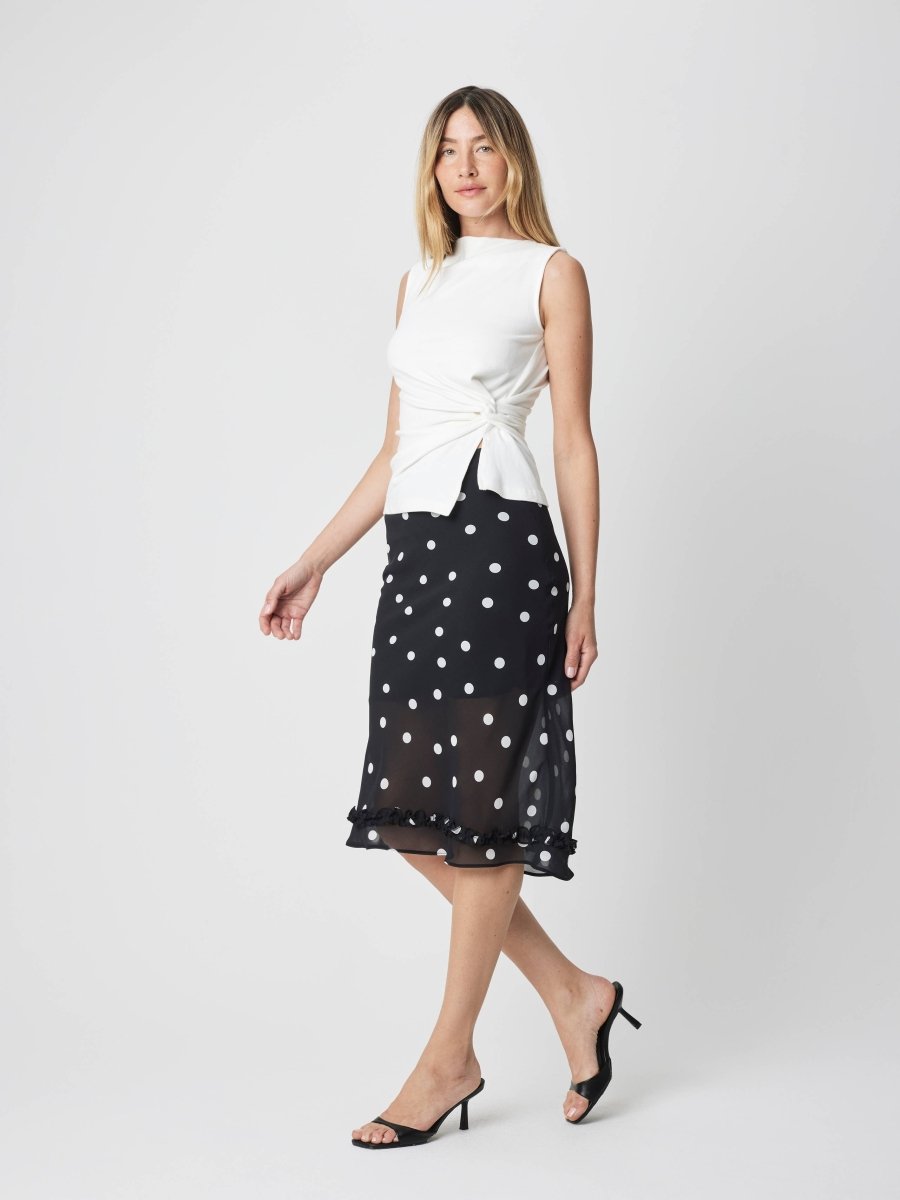 Camisole Twist Josephine Blanche Mod Ref - Ex-voto
