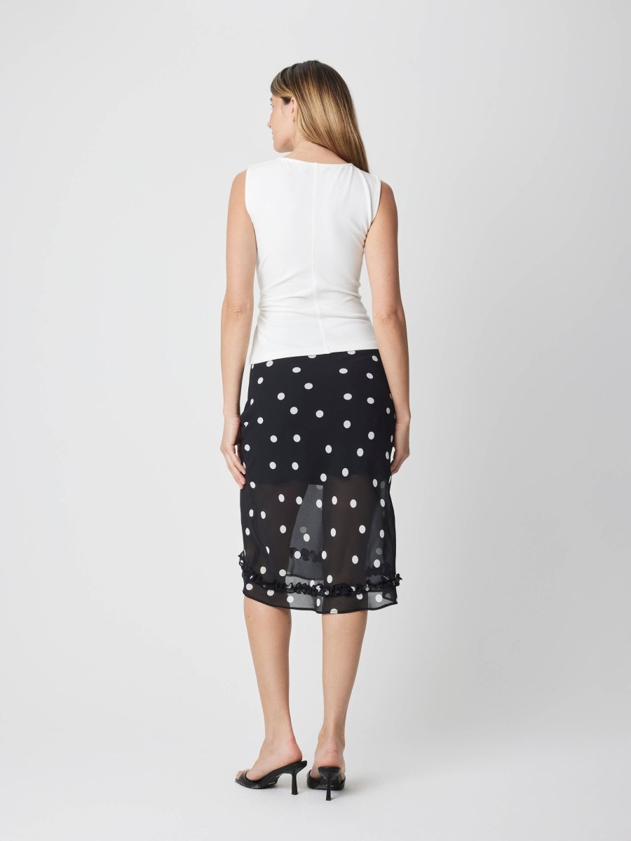 Camisole Twist Josephine Blanche Mod Ref - Ex-voto
