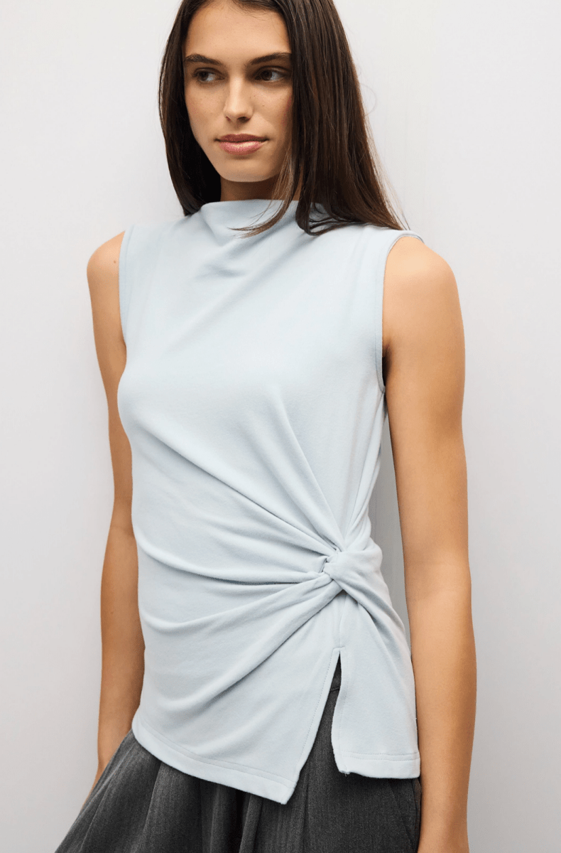 Camisole Twist Josephine Bleue Mod Ref - Ex-voto