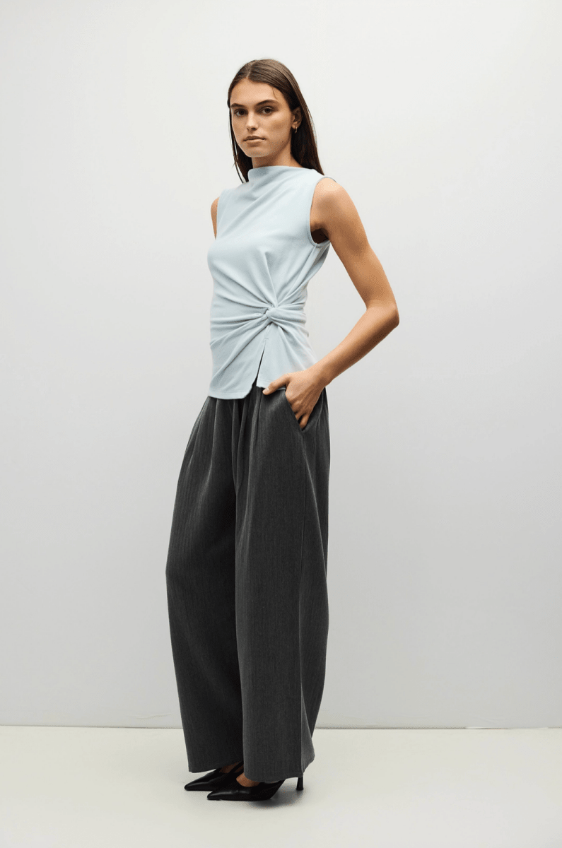 Camisole Twist Josephine Bleue Mod Ref - Ex-voto