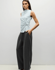 Camisole Twist Josephine Bleue Mod Ref - Ex-voto