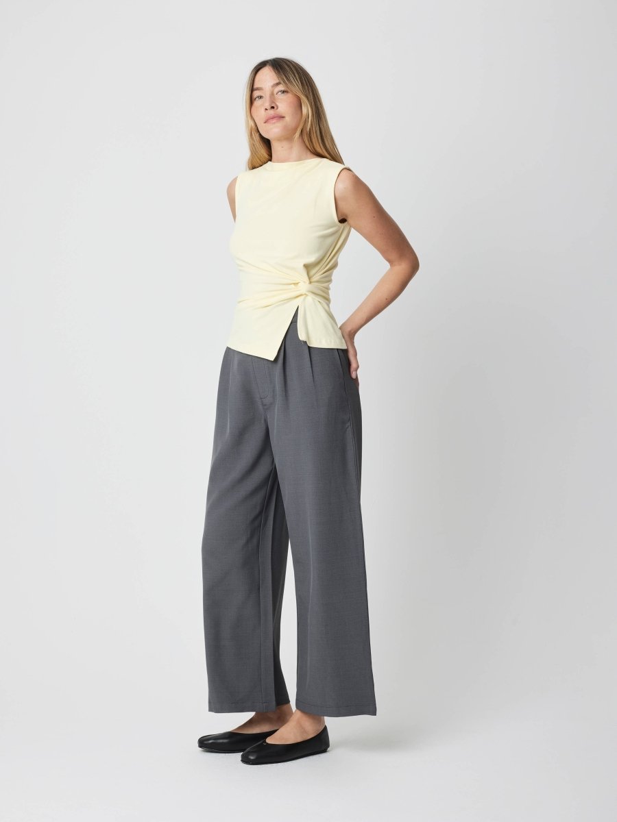 Camisole Twist Josephine Jaune Mod Ref - Ex-voto